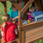 drewniany zestaw huśtawkowy Cedar Cove