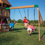 drewniany zestaw huśtawkowy Cedar Cove