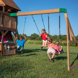 drewniany zestaw huśtawkowy Cedar Cove